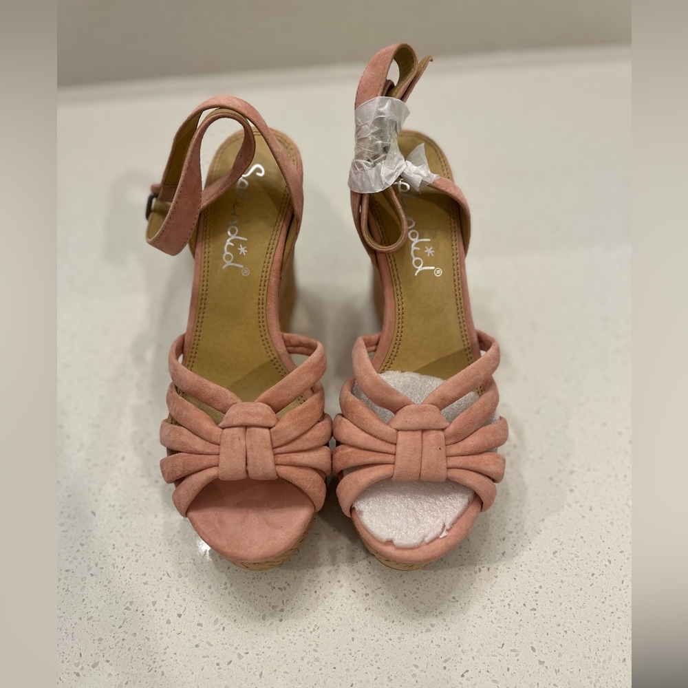 Fallon Suede Wedge Sandal